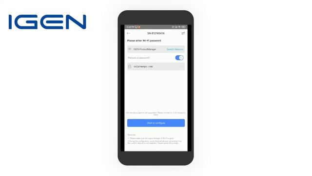 Networking Configuration Instructions for SOLARMAN Logger (WiFi) смотреть онлайн