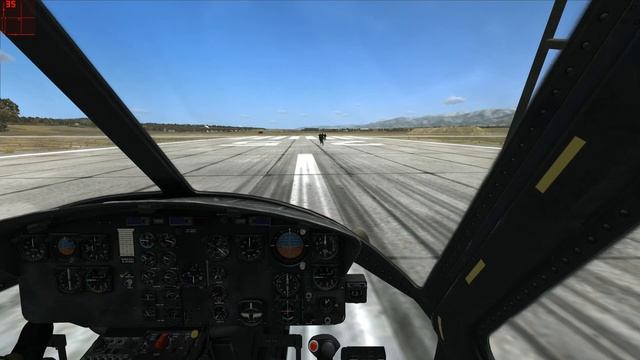 DCS - Huey UH-1H... Flight maneuvres... смотреть онлайн