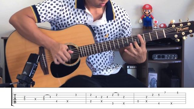 How I Met Your Mother Intro Fingerstyle Guitar (FREE TABS Tutorial) - Rodrigo Yukio смотреть онлайн