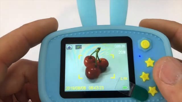 Детский цифровой фотоаппарат Зайчик смотреть онлайн