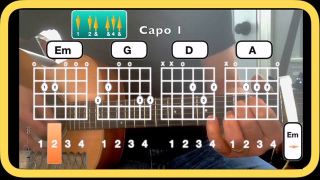 Pumped Up Kicks - Foster the People - Guitar Chords & Strumming - Play Along смотреть онлайн