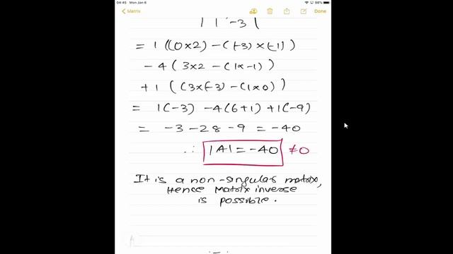Machine Learning Tutorial Python Mathematics : 9. Inverse of a Matrix | Determinant | Minors |Part смотреть онлайн