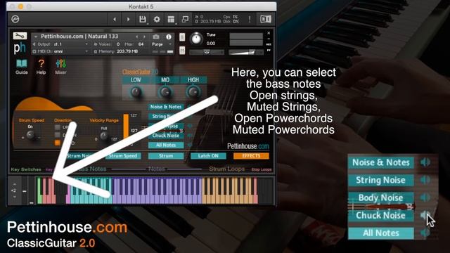 ClassicGuitar 2.0 | nylon guitar sample library for Kontakt | Pettinhouse.com смотреть онлайн