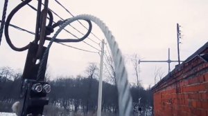 Испытание ловителей фасадного подъемника ZLP Абсолют