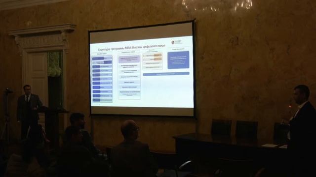 Презентация программы МВА Вызовы цифрового мира смотреть онлайн