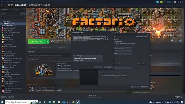 Roll back a Steam game to a previous Version/Release смотреть онлайн