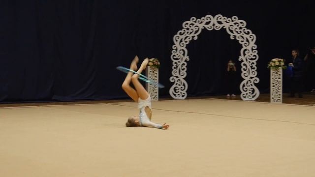 Терянинова Василиса Кстово (2004) Обруч Rhythmic Gymnastics Tournament Metelitsa 2018 смотреть онлайн