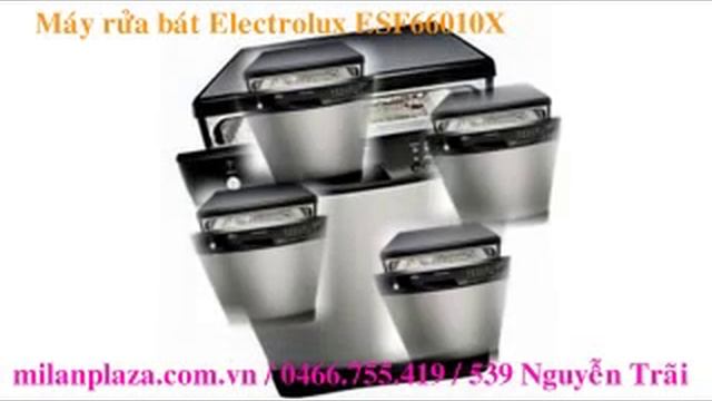 May rua bat Electrolux ESF66010X смотреть онлайн