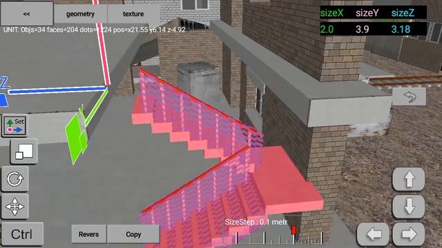 3DMap. Phisic Gismo. Tank Abrams & Staircase. смотреть онлайн