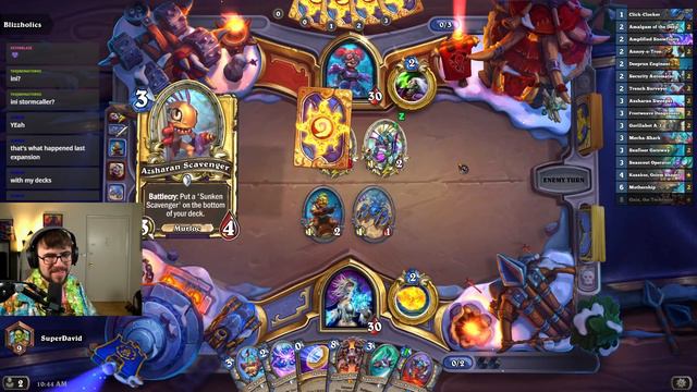 This Deck DESTROYED in Theorycrafting! Mech Mage is BACK??? | Sunken City | Hearthstone смотреть онлайн