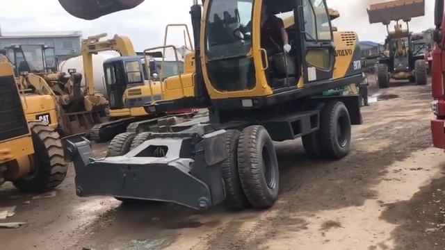Volvo 170 wheel excavator for sale смотреть онлайн