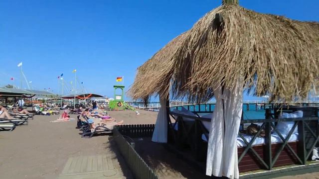 Antalya LARA Beach Walking & City Drive #turkey #antalya #lara