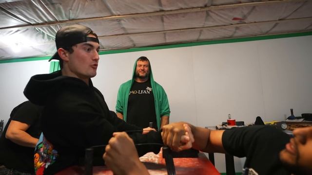 Training W/ Worlds Strongest Arm Wrestler Devon Larratt
