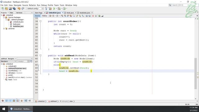 23 - Linked Lists: Create LinkedList Class (Java) Part 03 смотреть онлайн