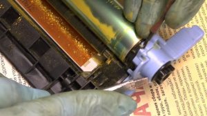 HP 2605  полосы при печати