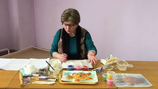 Лепка из теста (Поделка "Черепаха") Часть 1 смотреть онлайн