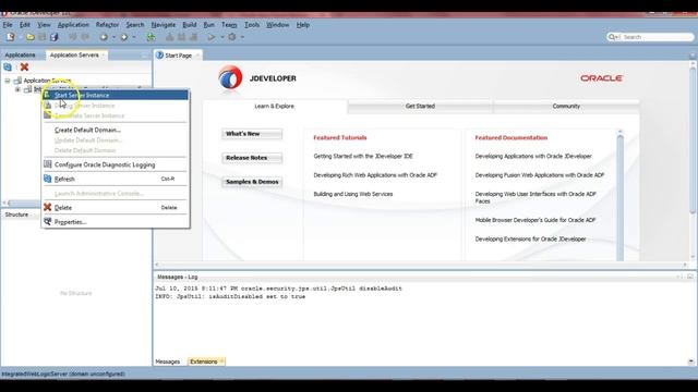 Oracle Java Cloud Service: Connecting from JDeveloper смотреть онлайн