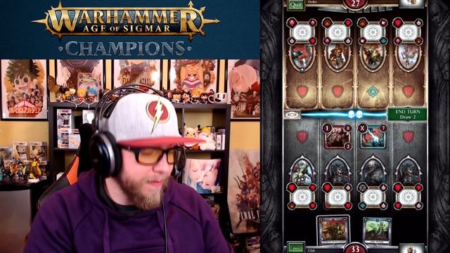 Warhammer Age of Sigmar: Champions - Gameplay & Tutorial смотреть онлайн
