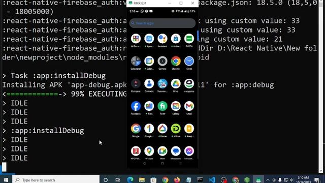 Firebase Authentication With React Native смотреть онлайн