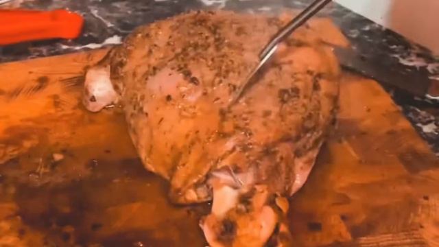 Баранья ляжка в маринаде под фольгой смотреть онлайн