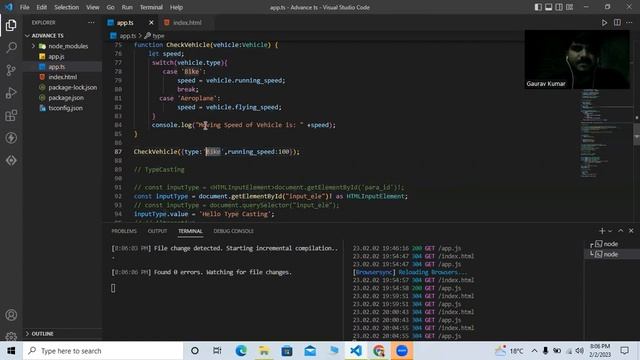 TypeScript Video 8 смотреть онлайн