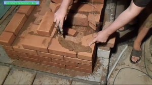 Установка поддувальной дверцы с замковым перекрытием.