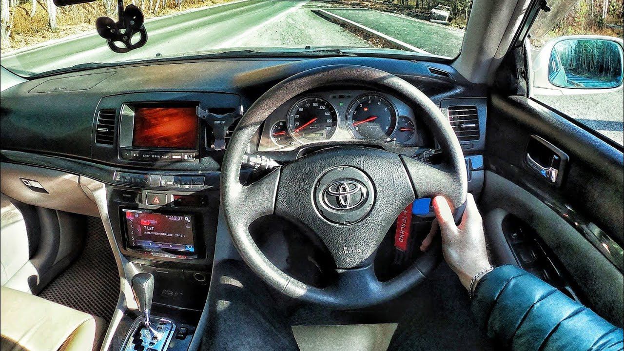 2002 Toyota Mark 2 Blit 2.0 AT - POV TEST DRIVE смотреть онлайн