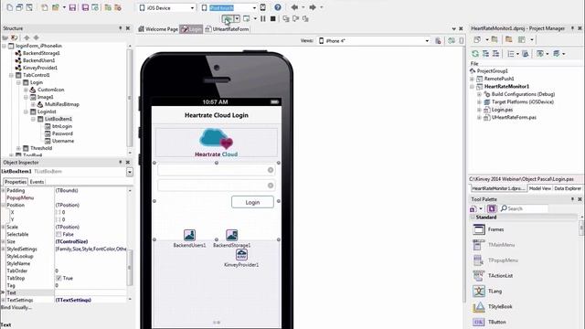 Creating Highly Connected Apps with Bluetooth and Kinvey using Object Pascal смотреть онлайн