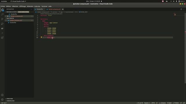 React Native - Installation avec Docker et Expo смотреть онлайн