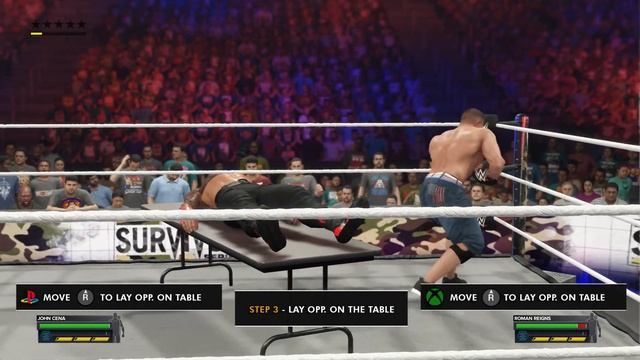 WWE 2K23 Tutorial - How To LAY Your Opponent On A Table & Announcer Table | Set Table On Fire смотреть онлайн