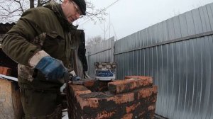 Делаю ТАНДЫР из КРАСНОГО кирпича Как сделать ТАНДЫР своими руками ?