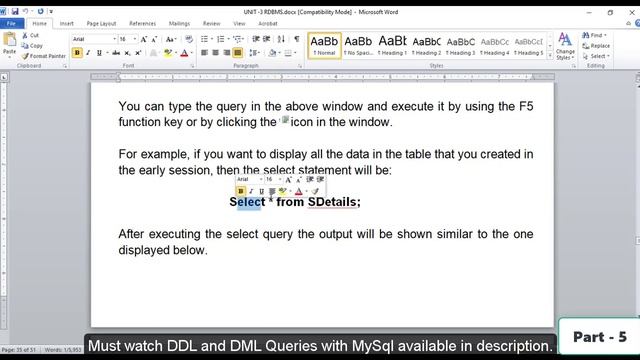 Perform operations on table |Part - 5| IT 402 | Class 10 | OpenOffice Base| смотреть онлайн