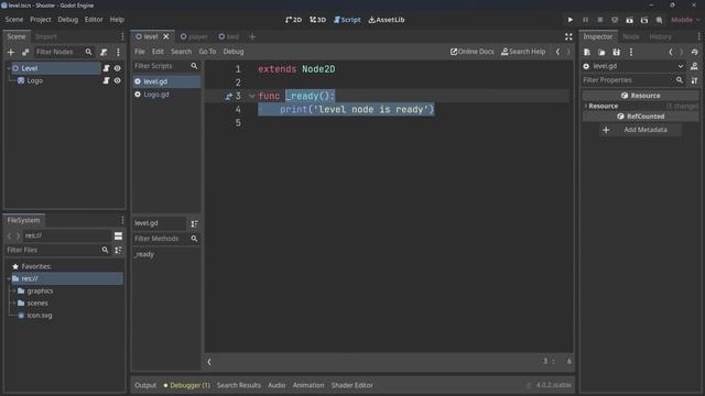 The ultimate introduction to Godot 4 part1 смотреть онлайн