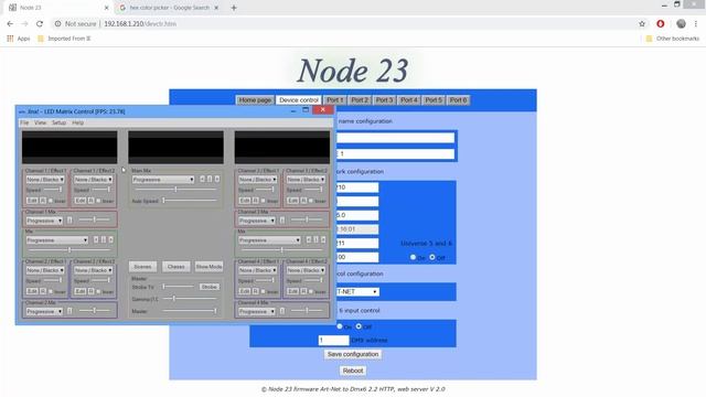 Art-Net, sACN, DMX output/input controller: AN6DMX2 смотреть онлайн