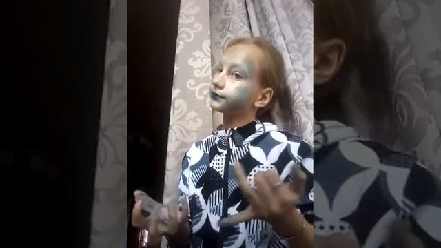 ☆Макияж на Хелуин☆:В голубом цвете♡ смотреть онлайн