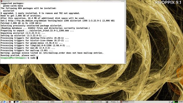 Knoppix 9.1 Live - Day Three смотреть онлайн