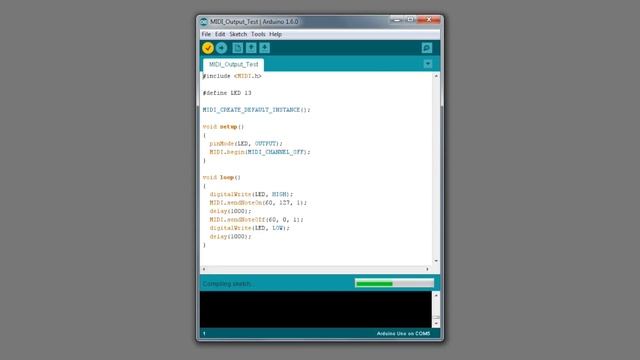 MIDI for the Arduino - Build a MIDI Output Circuit смотреть онлайн