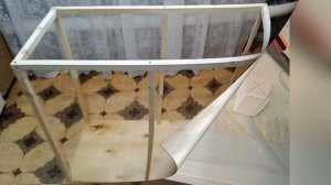 Сундук интерьерный из бумажной лозы