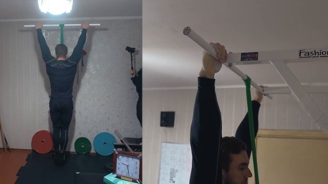 #52. Подтягивания с зеленой резиной. БЕЗ ХИМИИ ОН НИКТО! смотреть онлайн