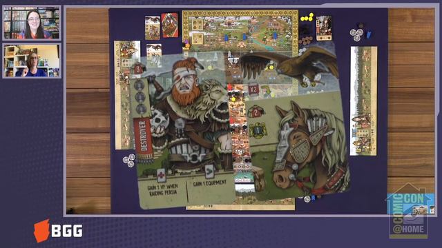 Raiders of Scythia — game preview at Comic Con@Home 2020 смотреть онлайн
