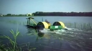 Лодка-косилка для уборки камыша ЛК-12А