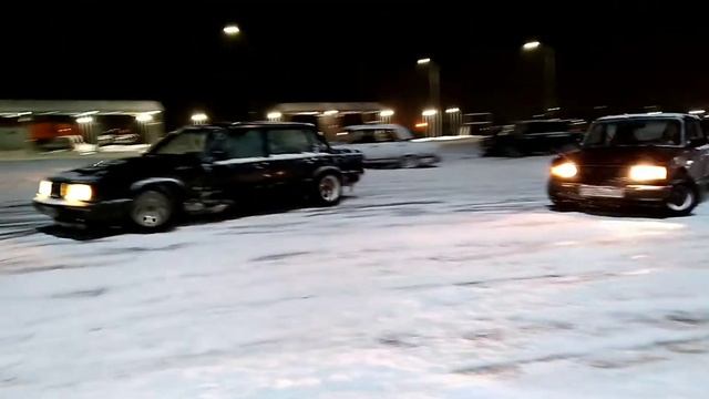 Вечерний выезд Дрифт на жигулях Дают угла смотреть онлайн