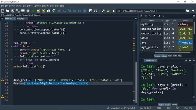 Video 3.0.1: Quick list comprehension video смотреть онлайн