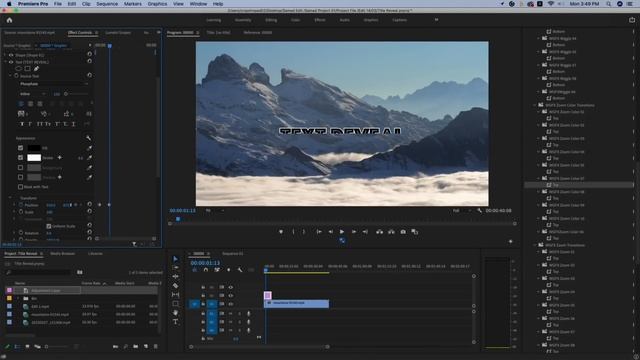 Elevate Your Videos with Stunning Title Reveals in Premiere Pro 2021 смотреть онлайн