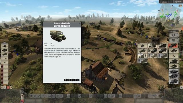 Men Of War Assault Squad (GSM mod) - "Molotov cocktail" - USSR vs Germany 1942 смотреть онлайн