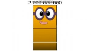 Numberblocks 0 to 1,000,000,000,000,000