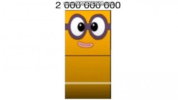 Numberblocks 0 to 1,000,000,000,000,000