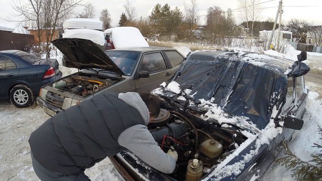 Заводим жигу ваз 2106 после 20-ти летнего простоя, строим жигули для дрифта, Боевая классика смотреть онлайн