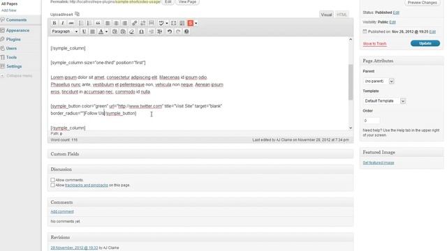 Adding Shortcodes In WordPress: Symple Shortcodes Free Plugin смотреть онлайн