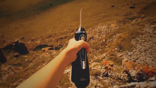 Waterpik - ирригатор для путешествий смотреть онлайн